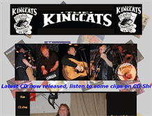 Tablet Screenshot of kingcats.co.uk